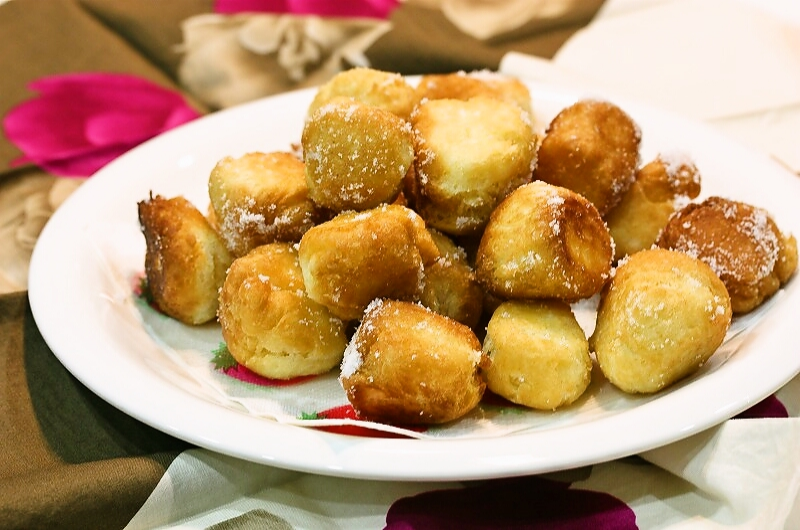 ふんわりヘルシーなころころ豆乳ドーナッツ